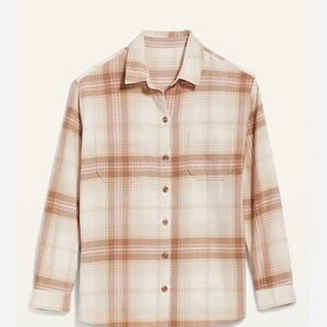NWT Old Navy Plaid Boyfriend Shirt